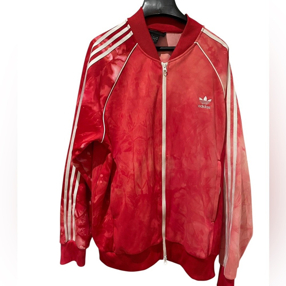 Adidas X Pharrell Williams HU Trefoil Three Striped Tie-Dye Jacket Men's XL